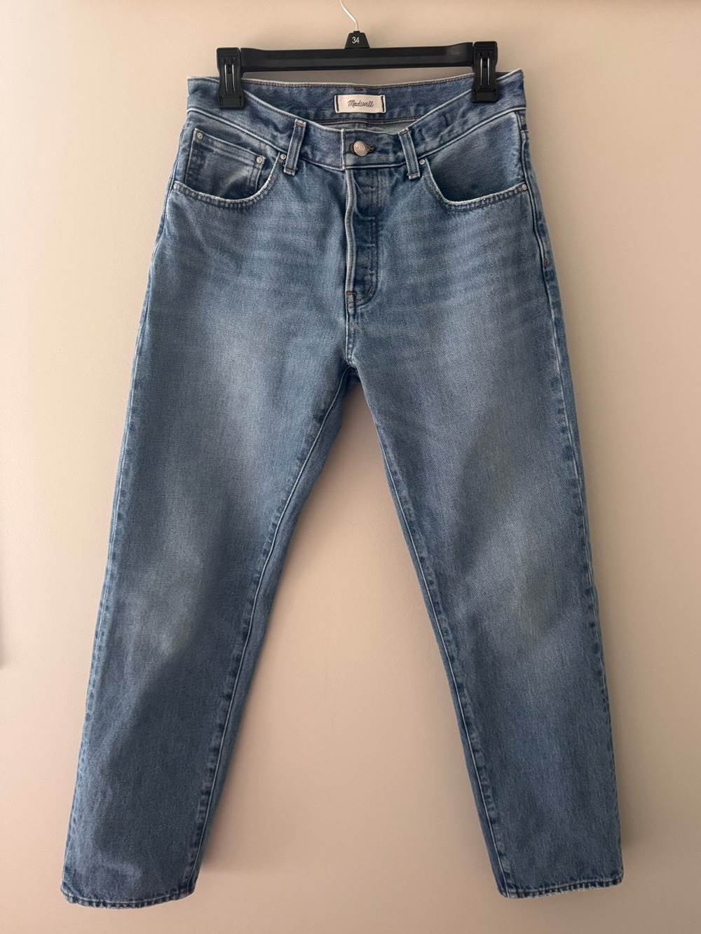 Madewell The Dean Easy Straight Jean size 26